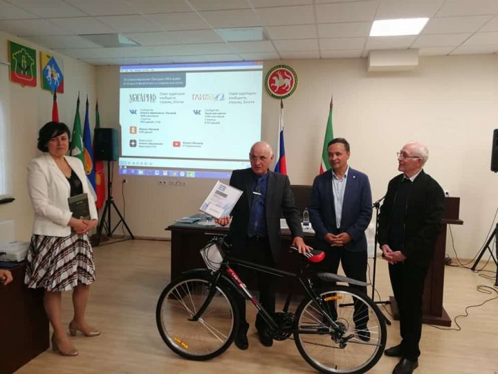Учитель истории из Мамадышского района выиграл велосипед