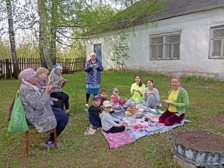Каша понравилась и детям