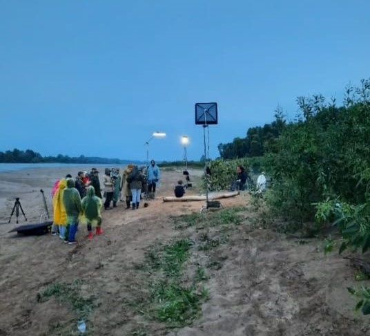 В прошедшие выходные на территории Мамадышского района группа актеров из Казани сняли фильм «Робинзоны»