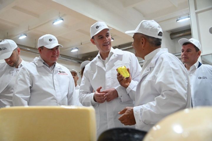 Министр сельского хозяйства России и Раис Татарстана посетили Мамадышский район