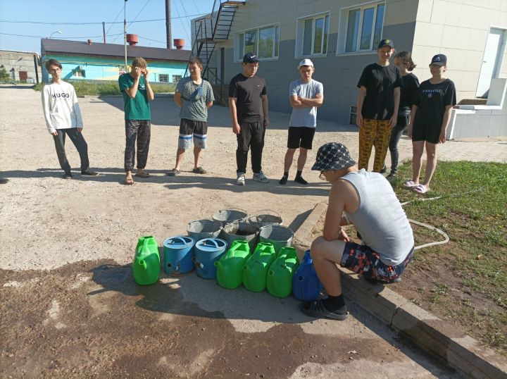 Студенты мамадышского колледжа проходят практику «в полевых условиях»