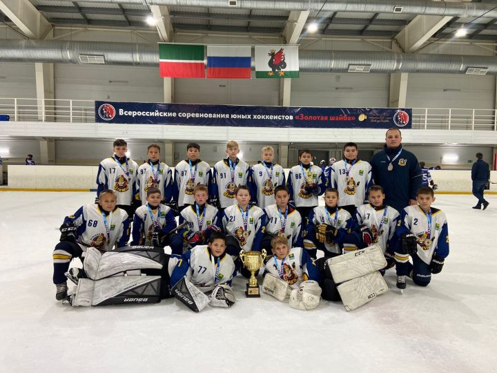 Мамадышские хоккеисты стали серебряными призерами турнира «Alga cup»