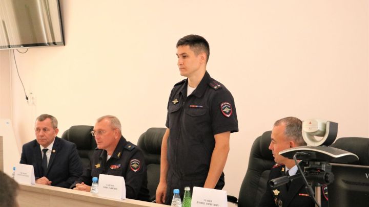 В Мамадышском районе представили нового начальника отдела МВД
