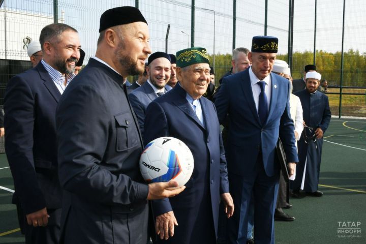 Универсальная спортивная площадка появилась на территории Болгарской исламской академии