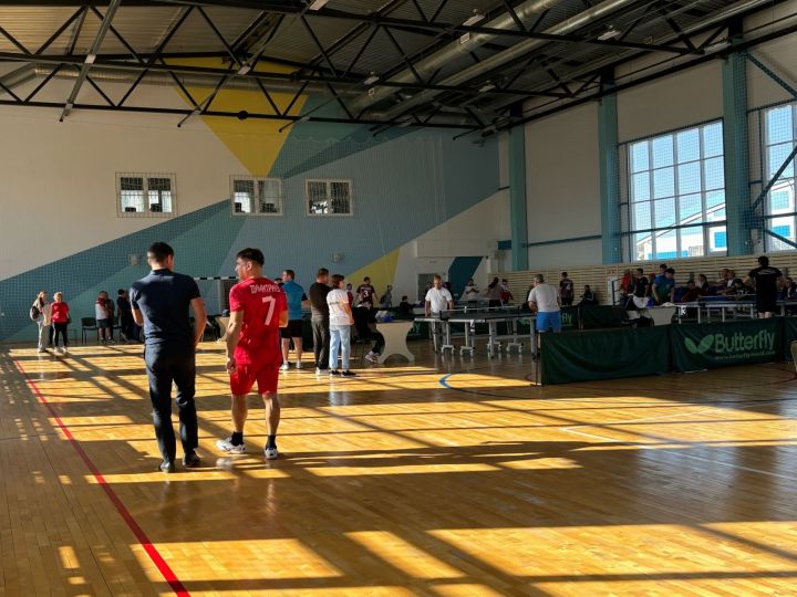 В Мамадыше проходят соревнования по настольному теннису в рамках спартакиады среди муниципальных служащих