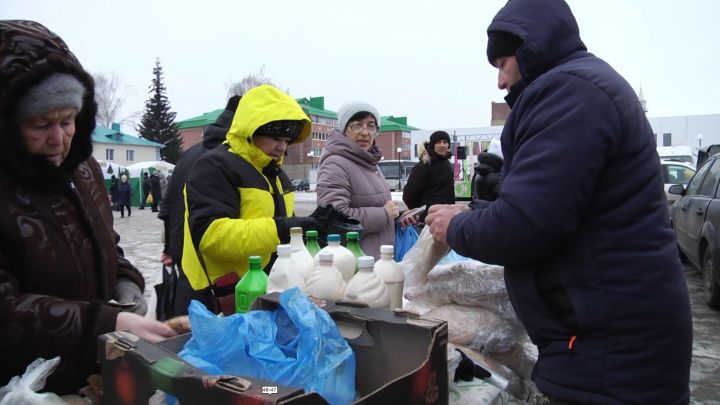 На ярмарке Мамадыша мясо и молочная продукция были на расхват