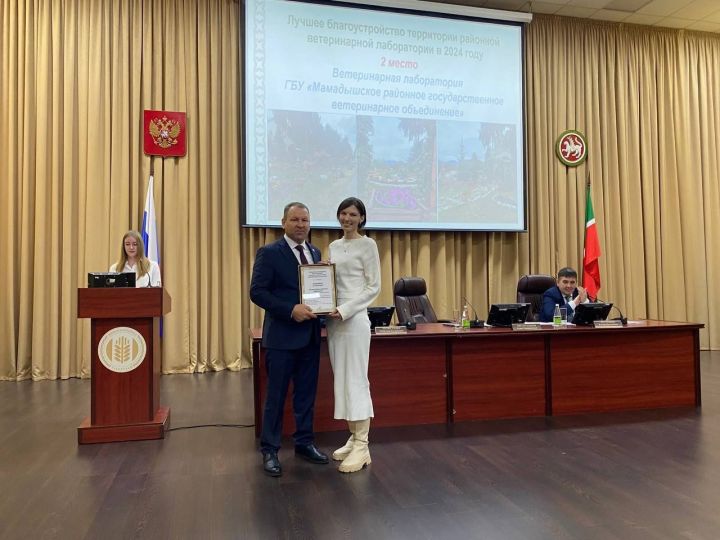 Ветобъединение Мамадыша победило в ведомственном конкурсе по благоустройству