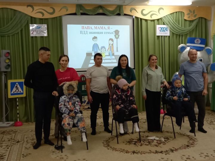 Соревнования по ПДД прошли в мамадышском детском саду