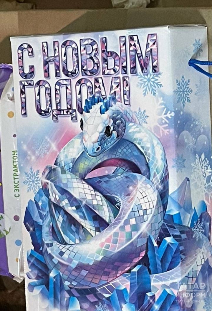 Из Казани отправлена гуманитарная колонна с новогодними подарками