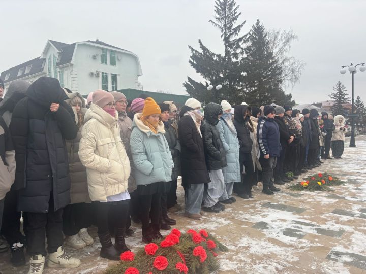 В Мамадыше прошел митинг, посвященный Дню Героев Отечества