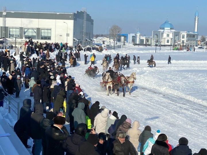 В Муслюмово прошли игры «Аударыш»