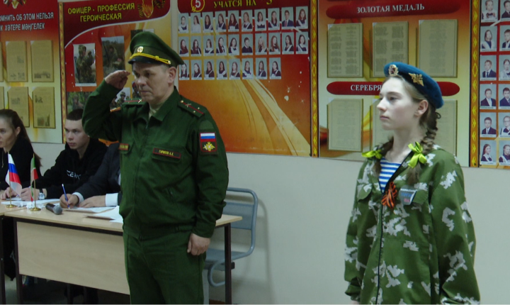 В Мамадыше прошел смотр-конкурс строя и песни