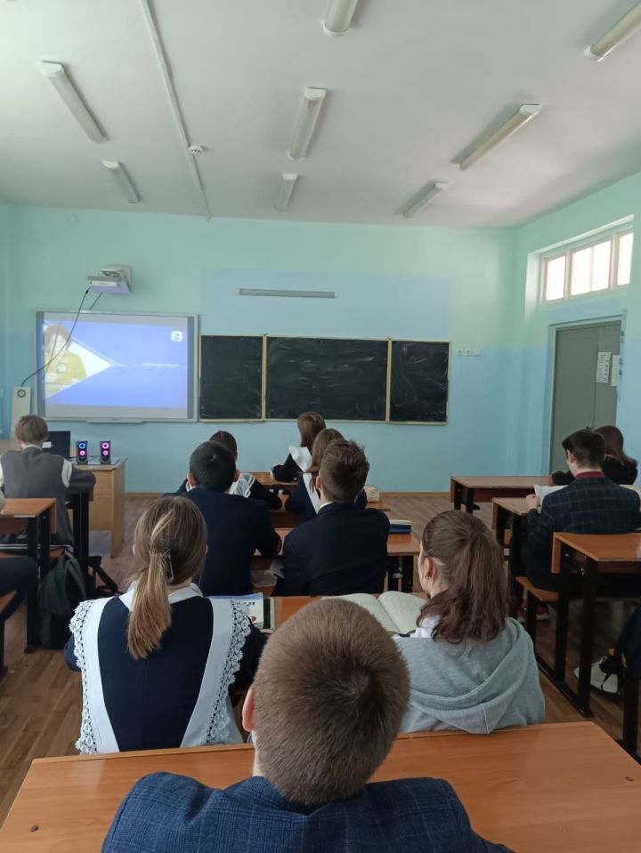 В Мамадышской школе прошло занятие по профориентации