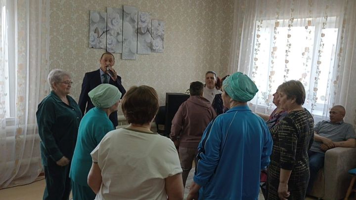 В социально-реабилитационном отделении «Забота» прошел творческий вечер