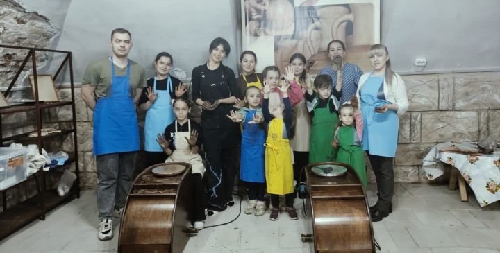 В краеведческом музее Мамадыша прошел мастер-класс по гончарному делу