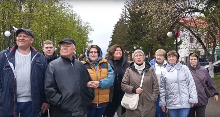Сегодня в Мамадыш на двух автобусах приехали туристы