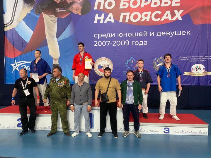 Мамадышский борец стал бронзовым призером Чемпионата России