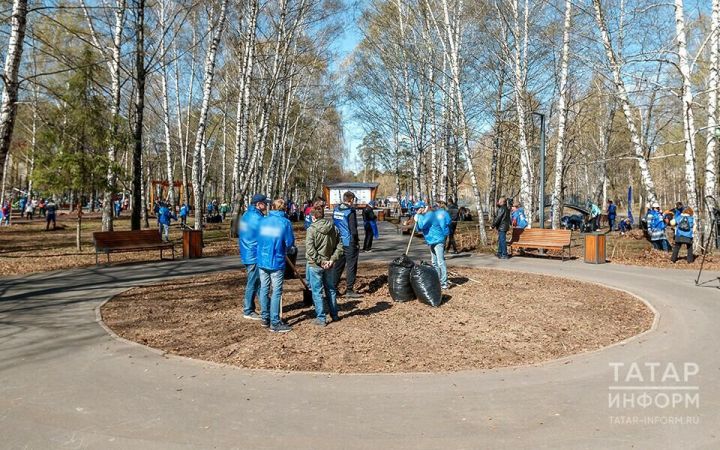 В рамках санитарно-экологического двухмесячника в Татарстане состоялось 4800 субботников