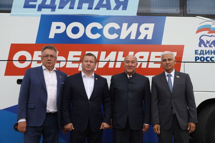 Заместитель Председателя Госсовета РТ Марат Ахметов встретился с жителями Мамадышского района