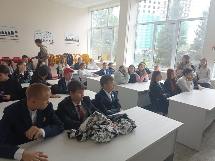 Мамадышские школьники посетили Аграрный университет