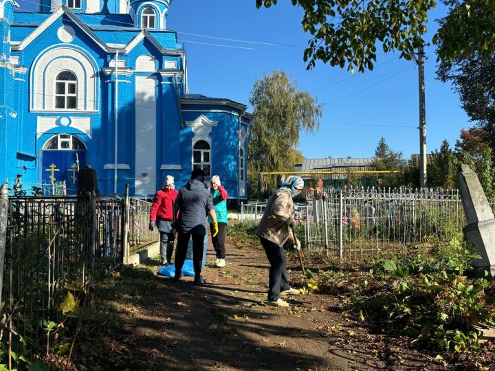 Мамадышцы приняли участие на общегородском субботнике