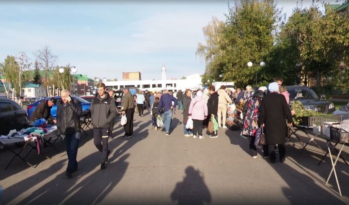 В городе Мамадыш состоялась первая сельскохозяйственная ярмарка этого сезона