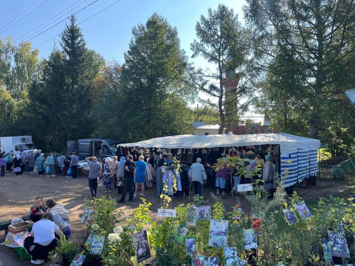 В Шадчах в день выборов организовали сельскохозяйственную ярмарку