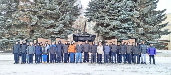 Учащиеся Мамадыша побывали в танковом училище