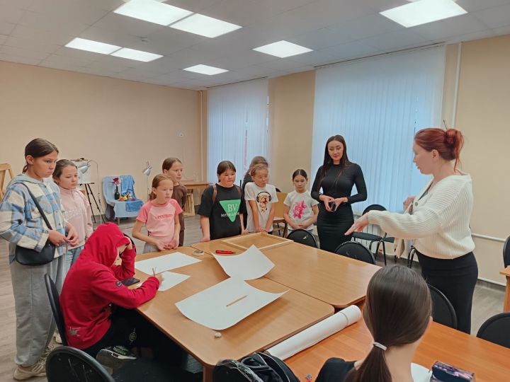 Учащиеся центра «Квантум» побывали в Мамадышской детской школе искусств