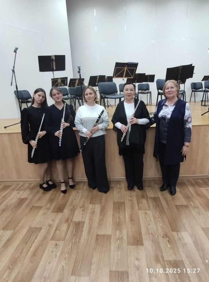 Преподаватели ДШИ Мамадыша выступили с оркестром МВД РТ