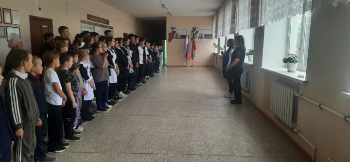 Мамадышским школьникам напомнили о ПДД перед каникулами