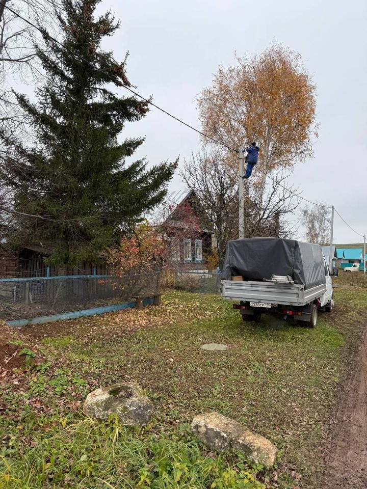В сёлах Мамадышского района стало светлее благодаря программе самообложения