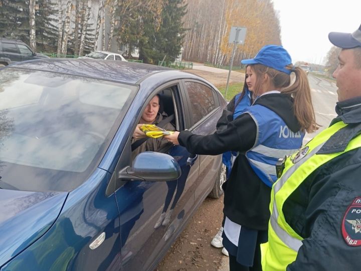 Мамадышским школьникам напомнили о ПДД перед каникулами