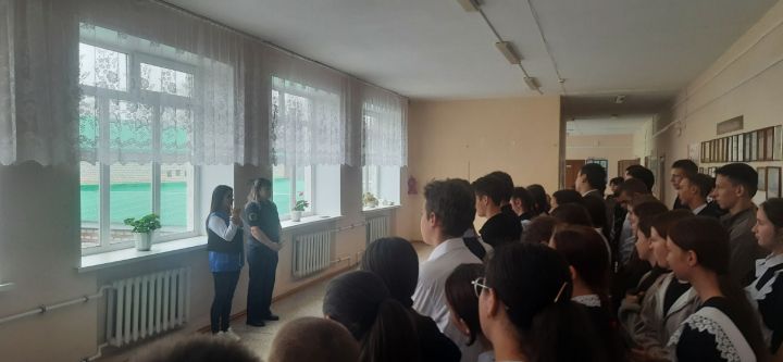 Мамадышским школьникам напомнили о ПДД перед каникулами