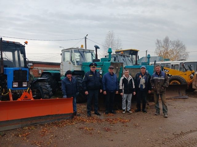 Вся техника «Мамадыш ЖКУ» признана исправной и допущена к работе