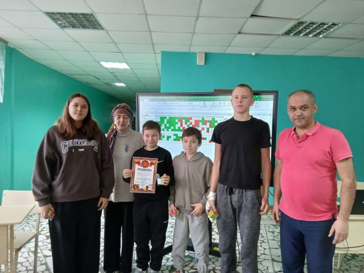 Юные физики Мамадышского района сыграли в «Домино»