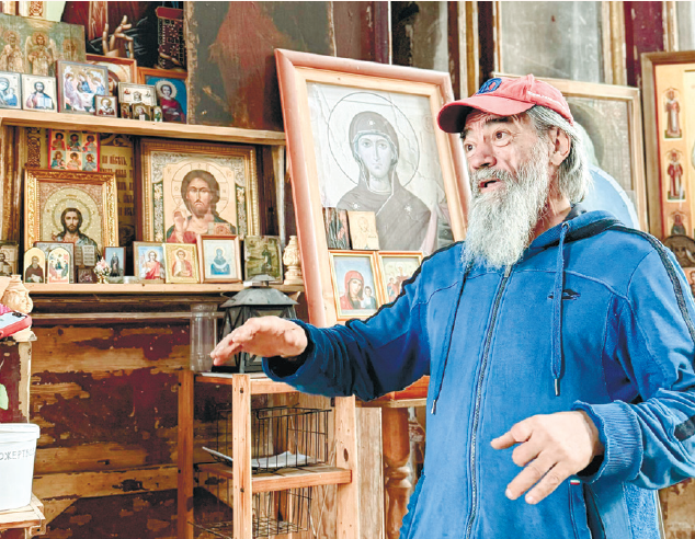 Архитектор в одиночку возрождает храм в Мамадышском районе