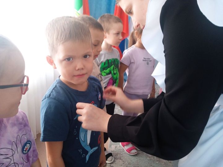 Юные мамадышцы вступили в ряды «Орлят России»