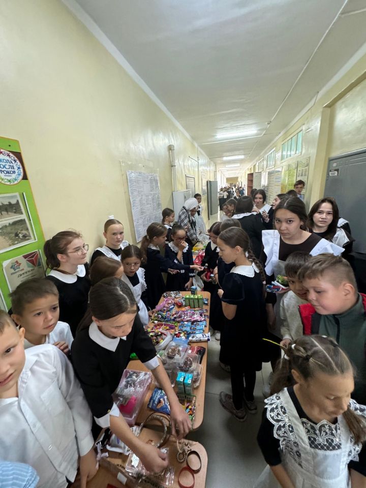 В Мамадыше прошла благотворительная ярмарка в поддержку участников СВО