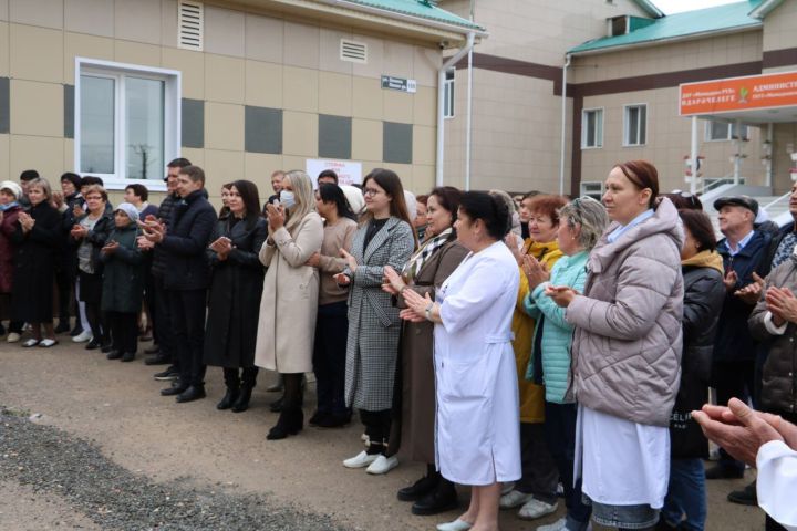 В Мамадышской ЦРБ открыли новый хозяйственный блок после капитального ремонта