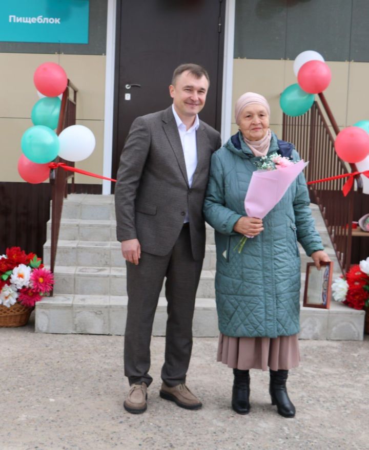 В Мамадышской ЦРБ открыли новый хозяйственный блок после капитального ремонта