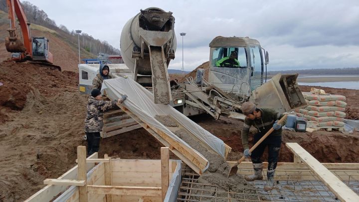 В Мамадыше строится современная система искусственного оснежения