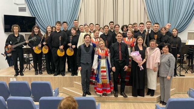 В Мамадышской детской школе искусств выступил оркестр из Елабуги