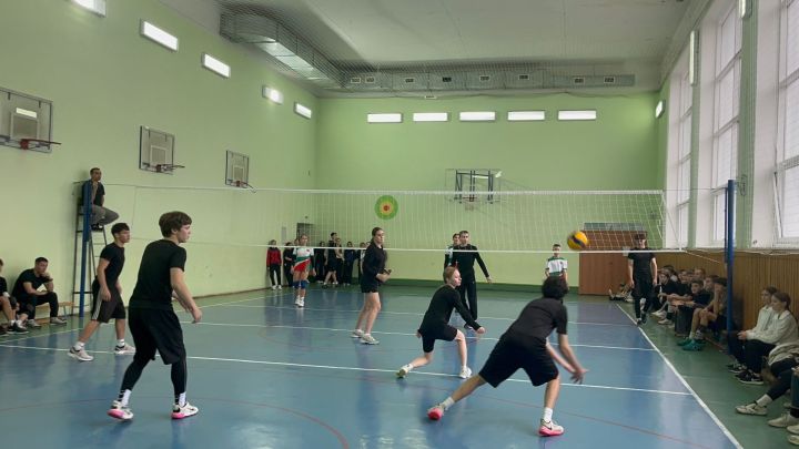 В Мамадыше определили сильнейших школьных волейболистов