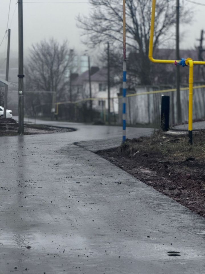 В Мамадыше завершился ремонт улицы Дорожников