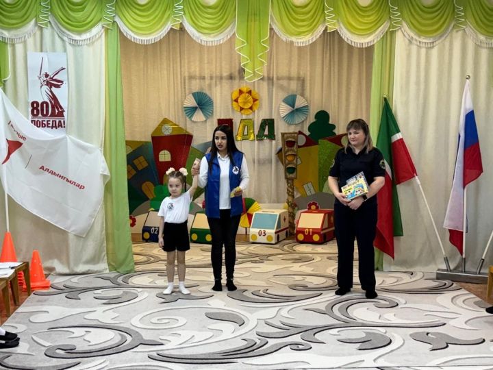 Мероприятие по БДД прошло в детском саду «Экият»