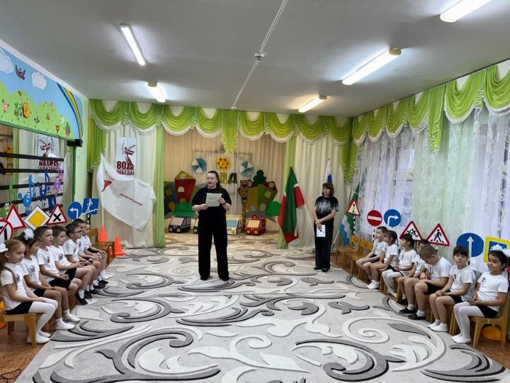 Мероприятие по БДД прошло в детском саду «Экият»