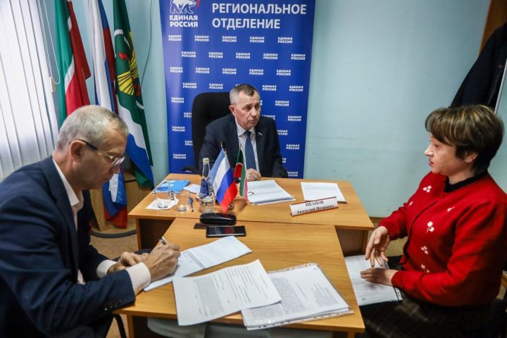 Депутат Госдумы РФ провел встречу с жителями Мамадыша