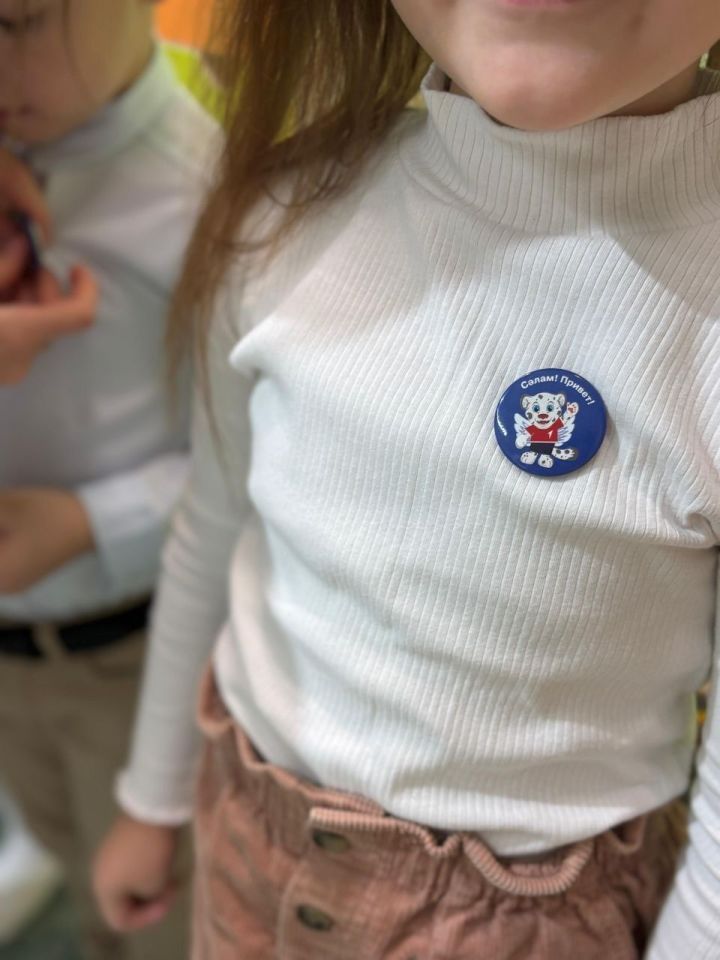 Юные мамадышцы присоединились к «Движению Первых» в детсаду