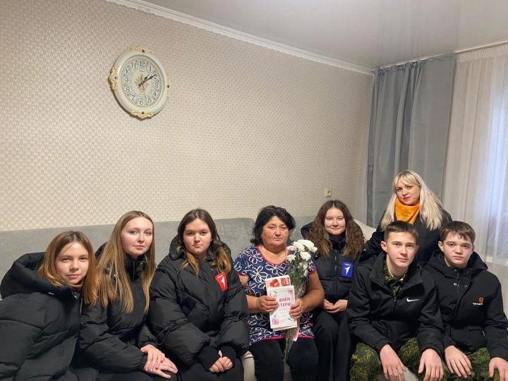 Акция «Мама Героя» прошла в Мамадыше в преддверии праздника